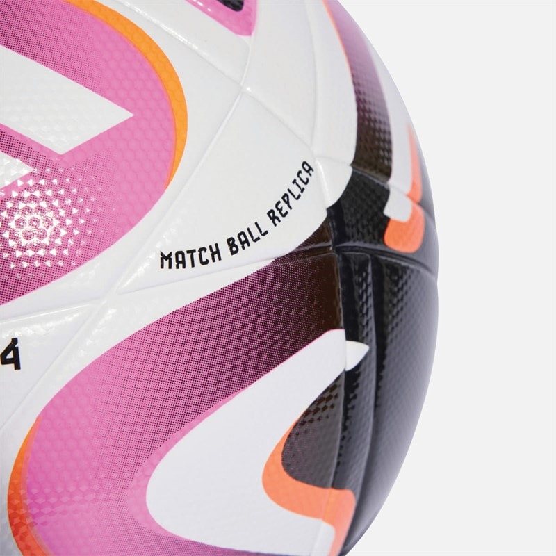 adidas Conext 24 League Match Football (FIFA Quality Certified) White/Black/Panton - Image 3