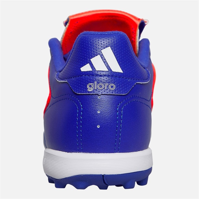 adidas Mens Copa Gloro II TF Astro Football Boots Lucid Blue/Cloud White/Solar Red - Image 3