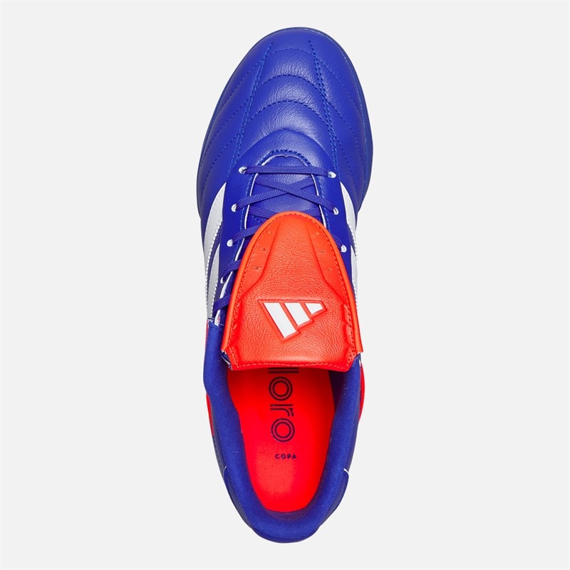 adidas Mens Copa Gloro II TF Astro Football Boots Lucid Blue/Cloud White/Solar Red - Image 4