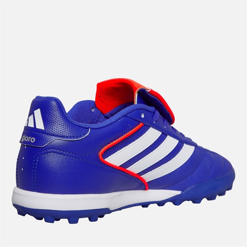 adidas Mens Copa Gloro II TF Astro Football Boots Lucid Blue/Cloud White/Solar Red - Image 5
