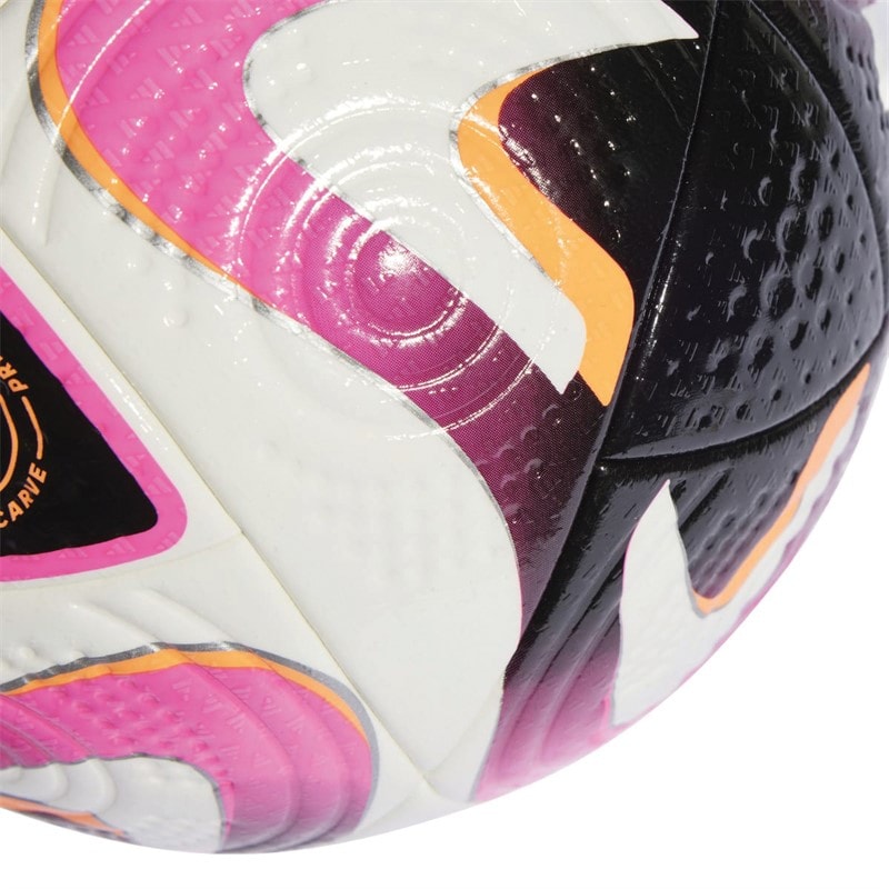 adidas Conext 24 Pro Match Football (FIFA Quality Pro Certified) White/Black/Panton - Image 4