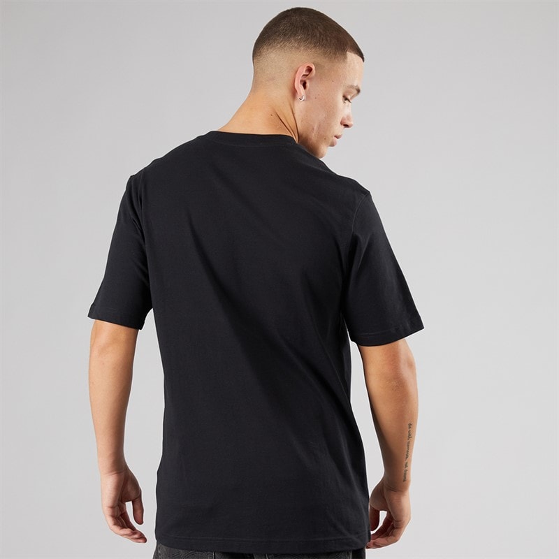 adidas Mens Lounge Ice Lolly Graphic T-Shirt Black - Image 2
