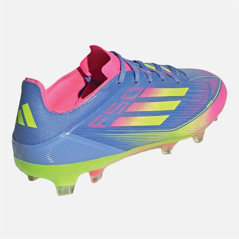 adidas Mens F50 Pro Celestal Victory Pack FG Firm Ground Football Boots Blue Fusion/Lucid Lemon/Lucid Pink - Image 3