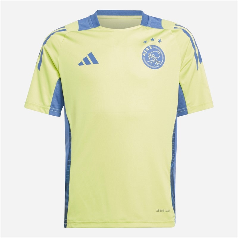 adidas Junior Boys AFC Ajax Training Jersey Pulse Yellow