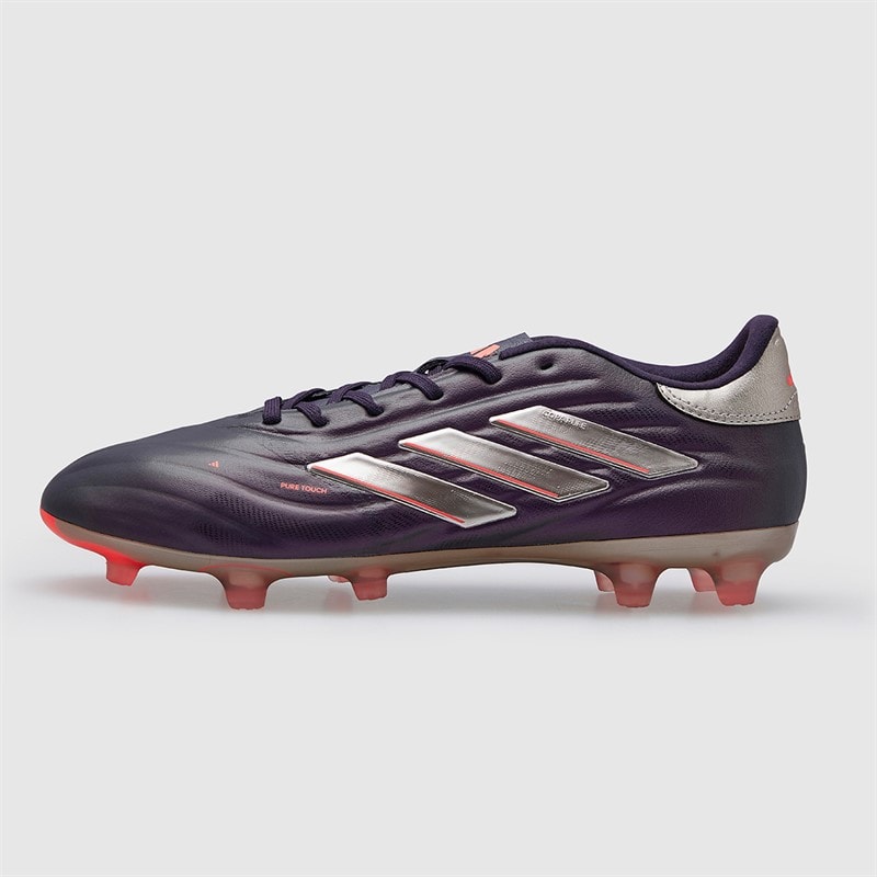 adidas Mens Copa Pure 2 Pro Vivid Horizon Pack FG Firm Ground Football Boots Aurora Black/Platinum Metallic/Turbo - Image 2
