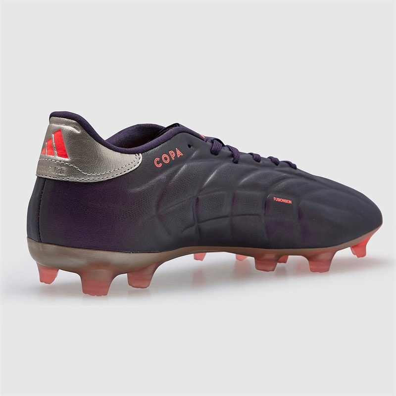 adidas Mens Copa Pure 2 Pro Vivid Horizon Pack FG Firm Ground Football Boots Aurora Black/Platinum Metallic/Turbo - Image 5