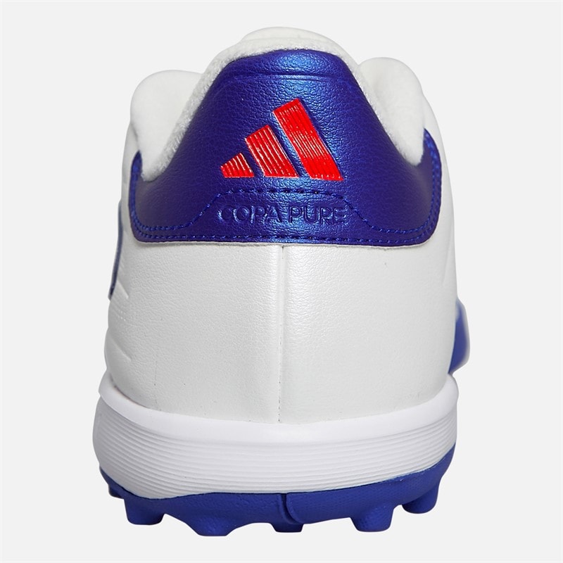 adidas Mens Copa Pure 2 League Advancement Pack TF Astro Football Boots Cloud White/Lucid Blue/Solar Red - Image 3