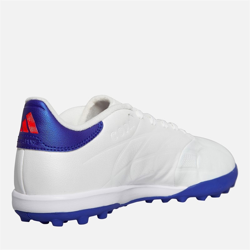 adidas Mens Copa Pure 2 League Advancement Pack TF Astro Football Boots Cloud White/Lucid Blue/Solar Red - Image 5