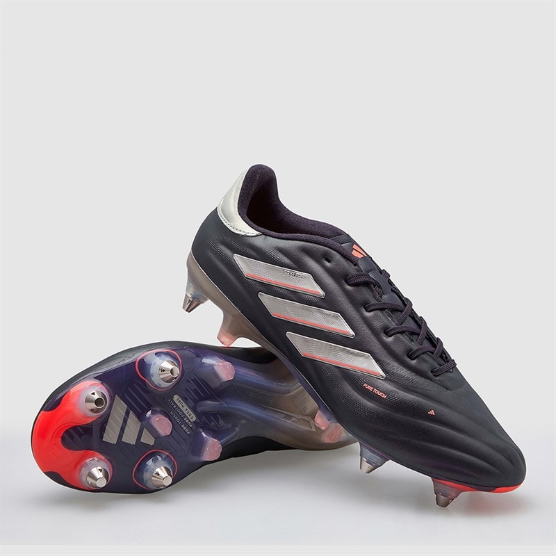 adidas Copa Pure 2 Elite Vivid Horizon Pack SG Soft Ground Football Boots Aurora Black/Platinum Metallic/Turbo