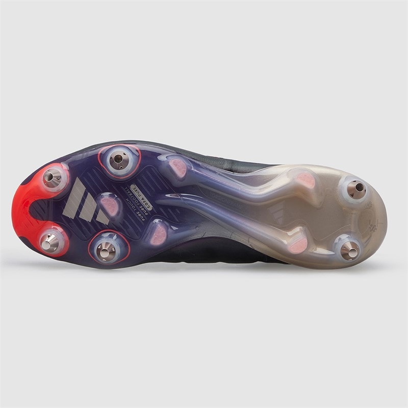 adidas Copa Pure 2 Elite Vivid Horizon Pack SG Soft Ground Football Boots Aurora Black/Platinum Metallic/Turbo - Image 3