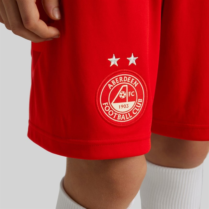 adidas Junior Boys ABFC Aberdeen 24/25 Home Shorts Team Power Red 2 - Image 2