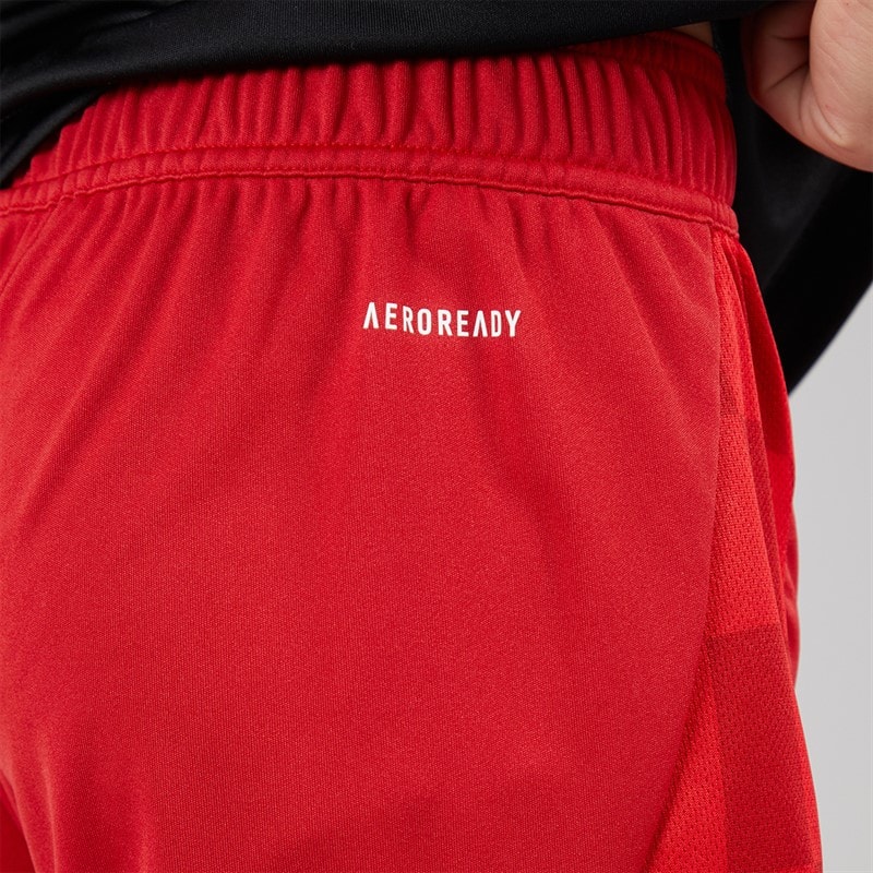 adidas Junior Boys ABFC Aberdeen 24/25 Home Shorts Team Power Red 2 - Image 5