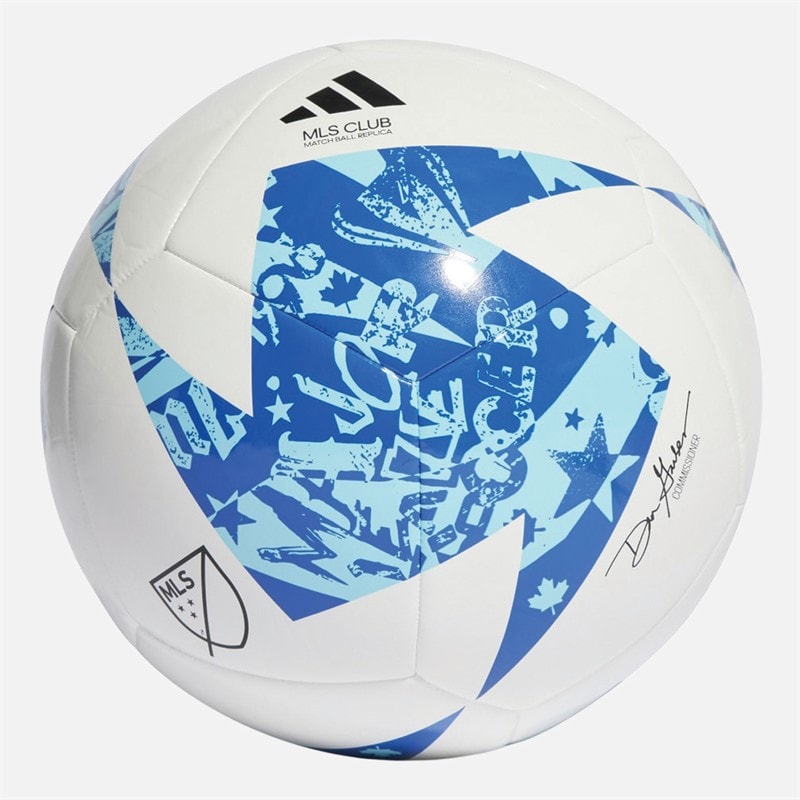 adidas MLS Club Training Football White/Blue/Bright Cyan - Image 1