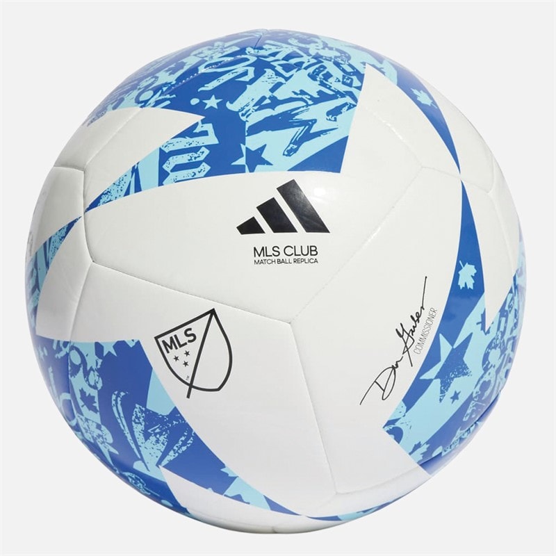 adidas MLS Club Training Football White/Blue/Bright Cyan - Image 2