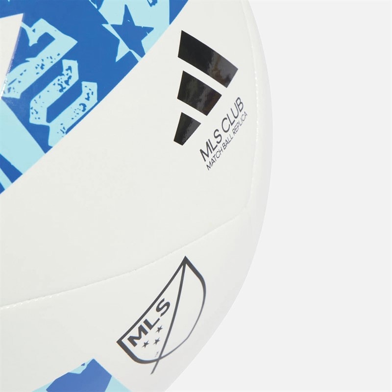 adidas MLS Club Training Football White/Blue/Bright Cyan - Image 3