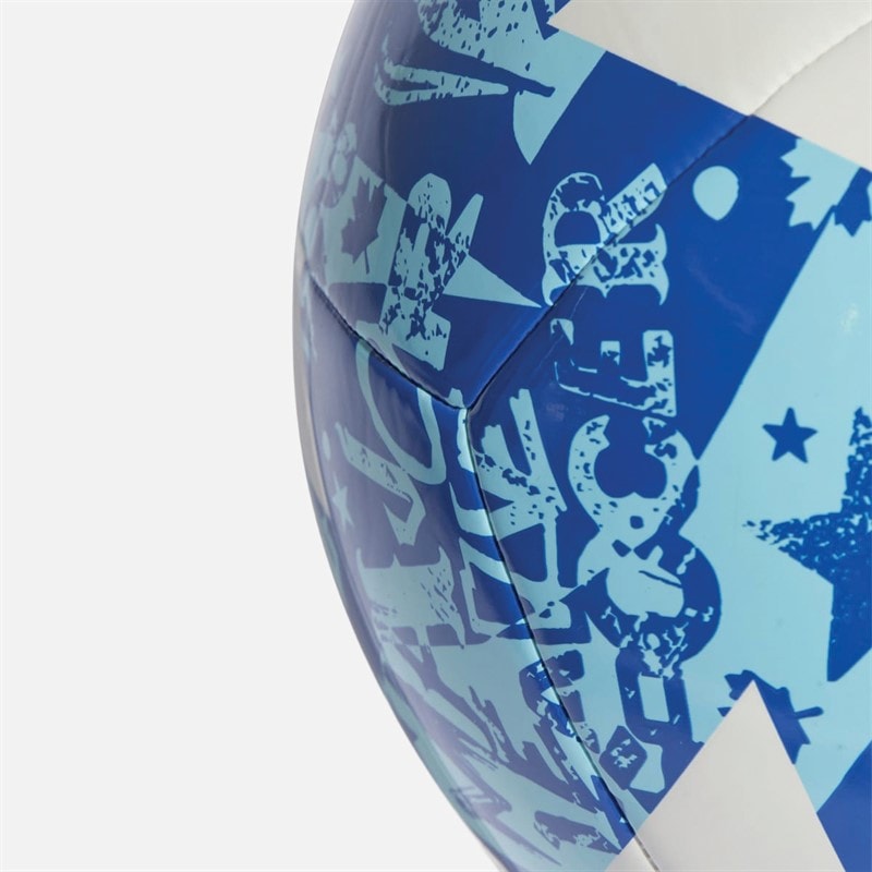 adidas MLS Club Training Football White/Blue/Bright Cyan - Image 4