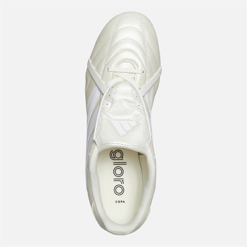 adidas Mens Copa Gloro II FG Firm Ground Football Boots Off White/Cloud White/Core Black - Image 4
