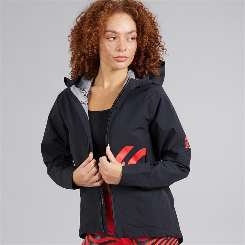 adidas Womens Five Ten All-Mountain Rain.RDY Waterproof Jacket Black - Image 1