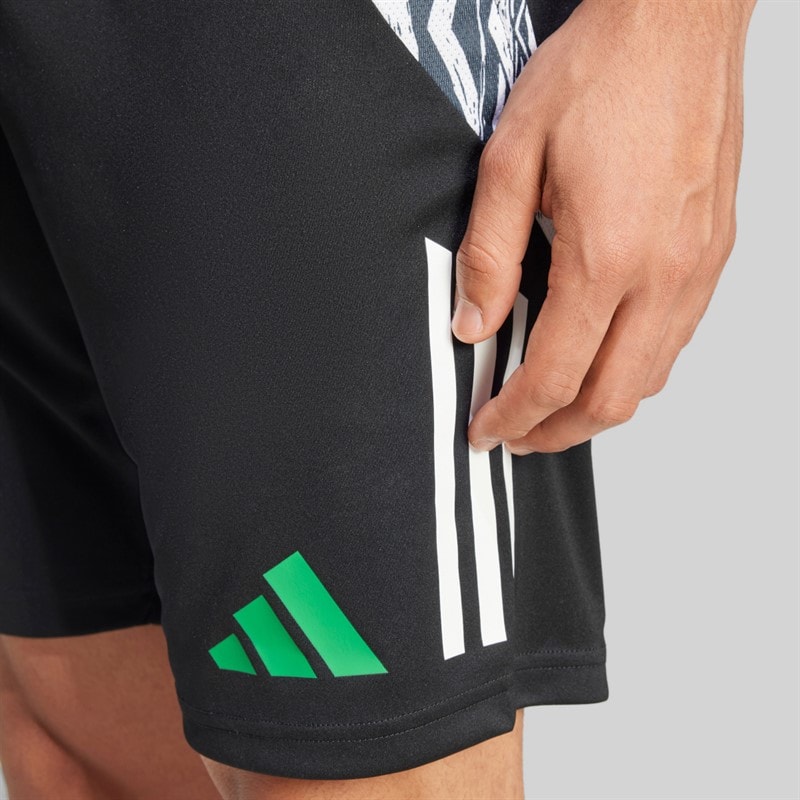 adidas Mens AFC Arsenal Champions League Training Shorts Black - Image 4
