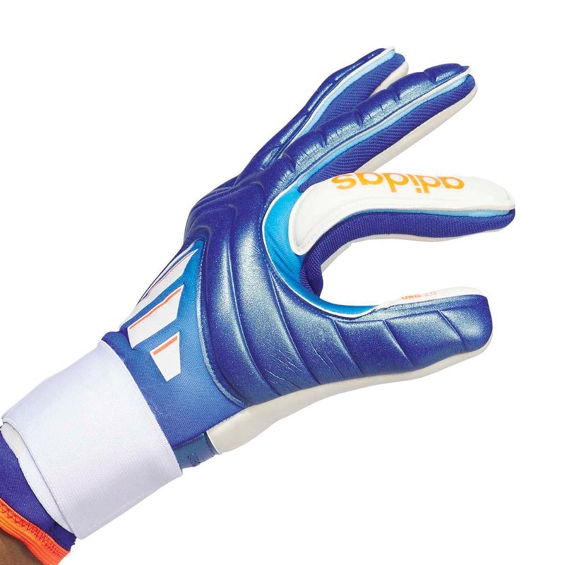 adidas Mens Copa Pro Goalkeeper Gloves Lucid Blue/White/Solar Red - Image 2