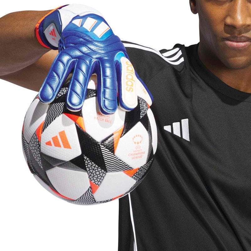 adidas Mens Copa Pro Goalkeeper Gloves Lucid Blue/White/Solar Red - Image 3