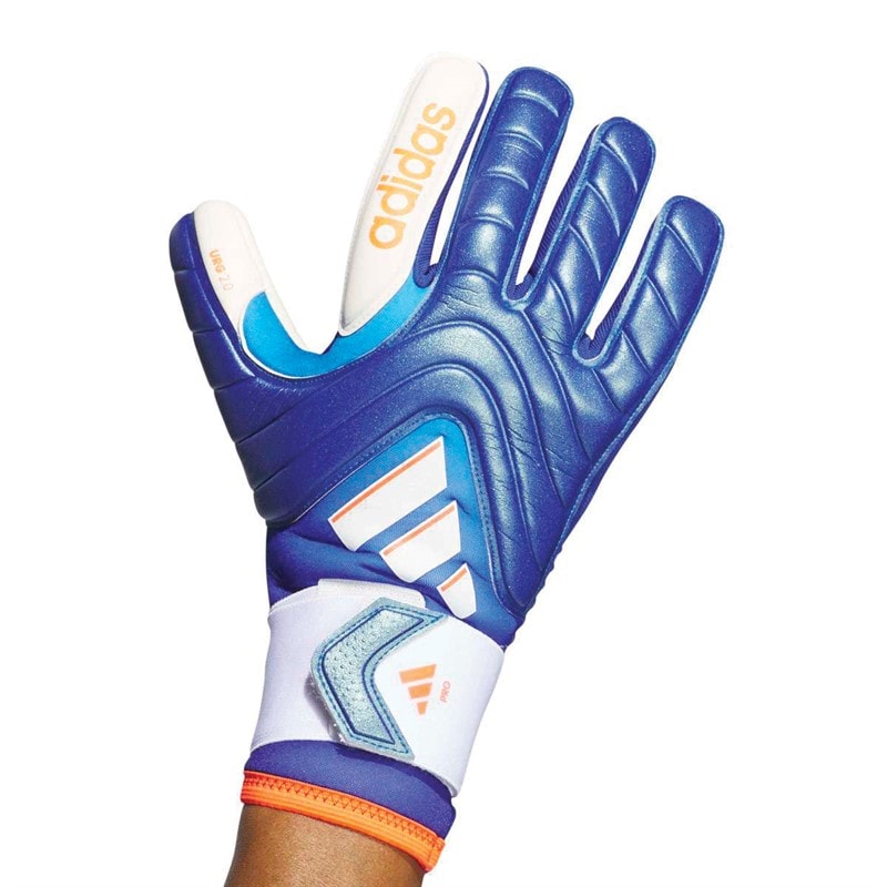 adidas Mens Copa Pro Goalkeeper Gloves Lucid Blue/White/Solar Red - Image 4