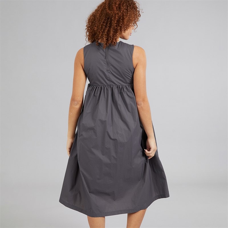 adidas Womens City Escape Summer Dress Grey Strata - Image 2