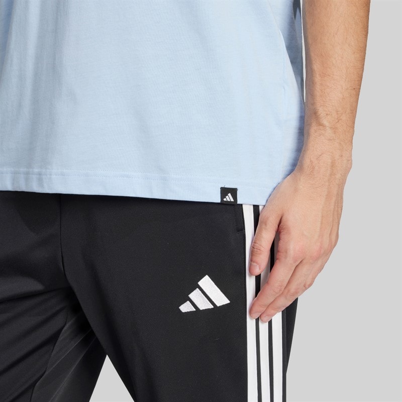 adidas Mens Lounge Still Life Lemons Graphic T-Shirt Glow Blue - Image 5