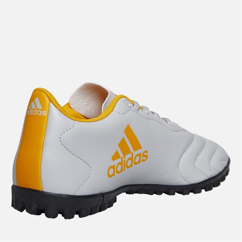 adidas Mens Goletto VIII TF Astro Football Boots Grey Two/Technology Orange/Core Black - Image 5