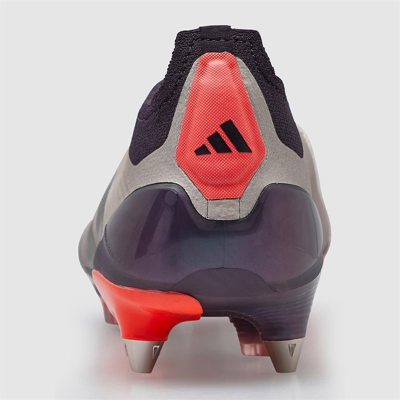 adidas Mens Predator Elite LL Laceless Vivid Horizon Pack SG Soft Ground Football Boots Platin Metallic/Aurora Black/Carbon - Image 4