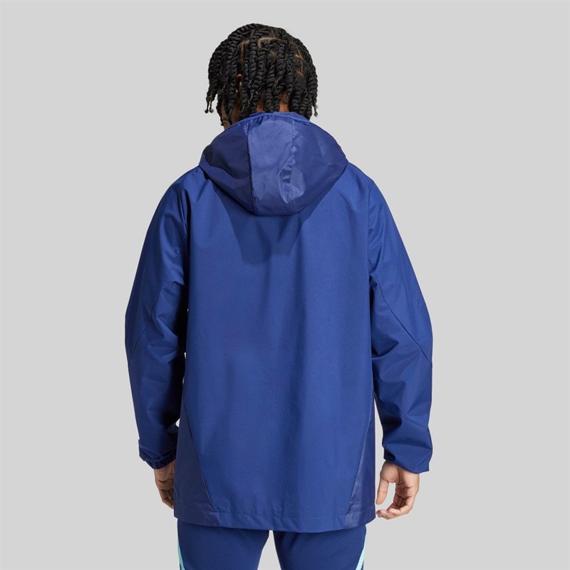 adidas Mens AFC Arsenal All Weather Jacket Night Sky - Image 3