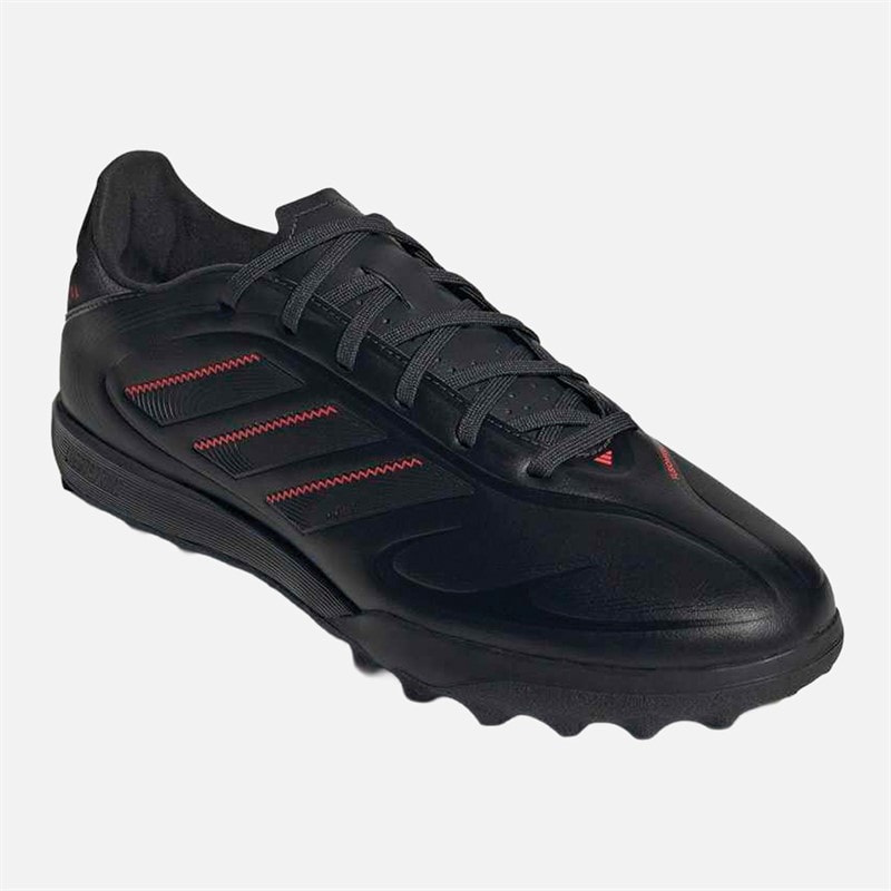 adidas Mens Copa Pure III League TF Astro Football Boots Core Black/Carbon/Lucid Red - Image 5
