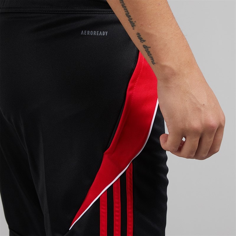 adidas Mens Tiro 24 Training Track Pants Black/Pure Ruby Black/Pure Blue - Image 5