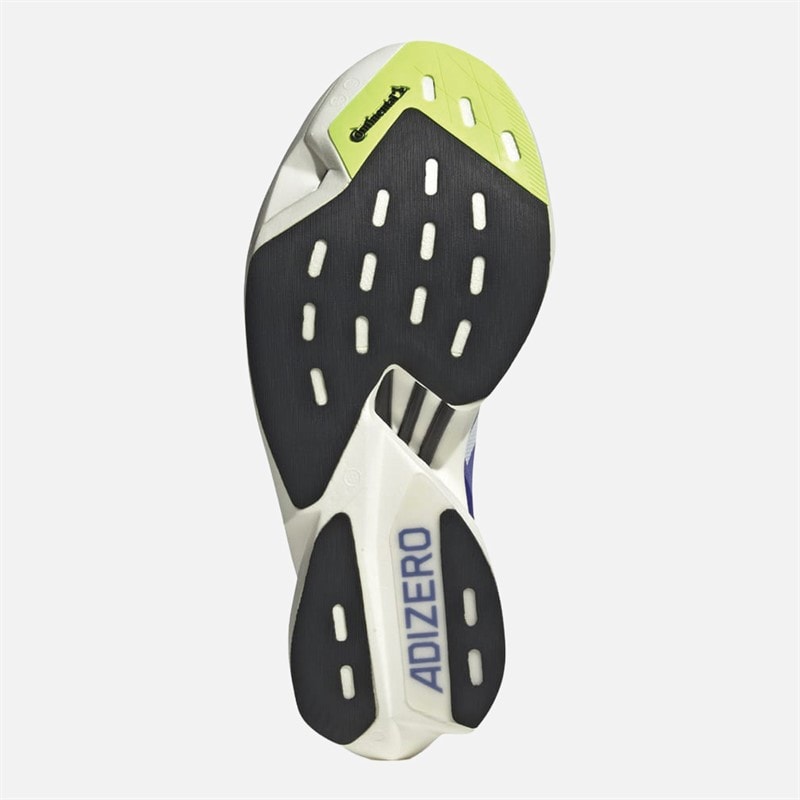 adidas Womens Adizero Adios Pro 3 Neutral Running Shoes Cobalt Blue/Zero Metallic/Lucid Lemon - Image 2