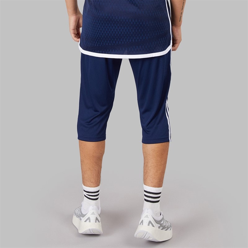 adidas Mens Tiro 23 League Training 3/4 Track Pants Team Navy Blue 2 - Image 2