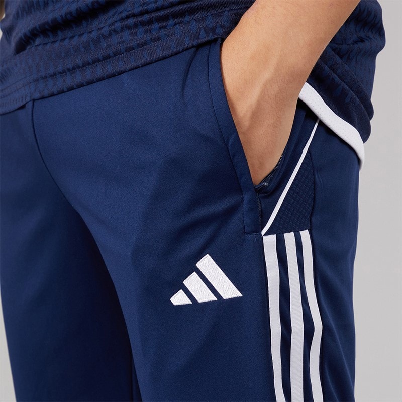 adidas Mens Tiro 23 League Training 3/4 Track Pants Team Navy Blue 2 - Image 5