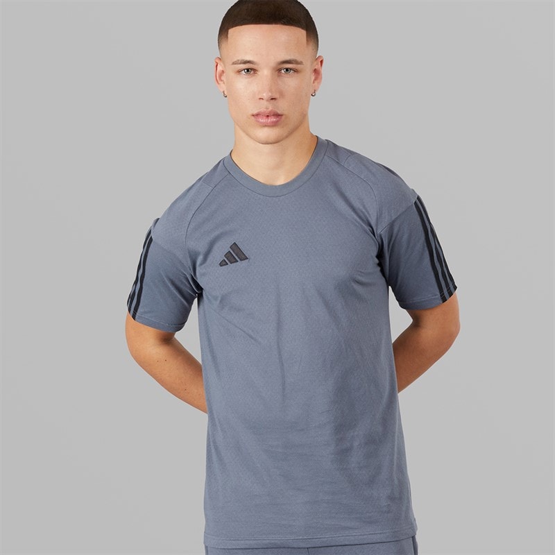 adidas Mens Tiro 23 Competition T-Shirt Team Onix - Image 1