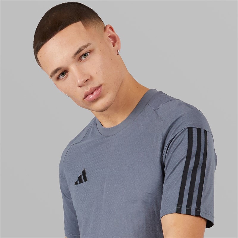 adidas Mens Tiro 23 Competition T-Shirt Team Onix - Image 5
