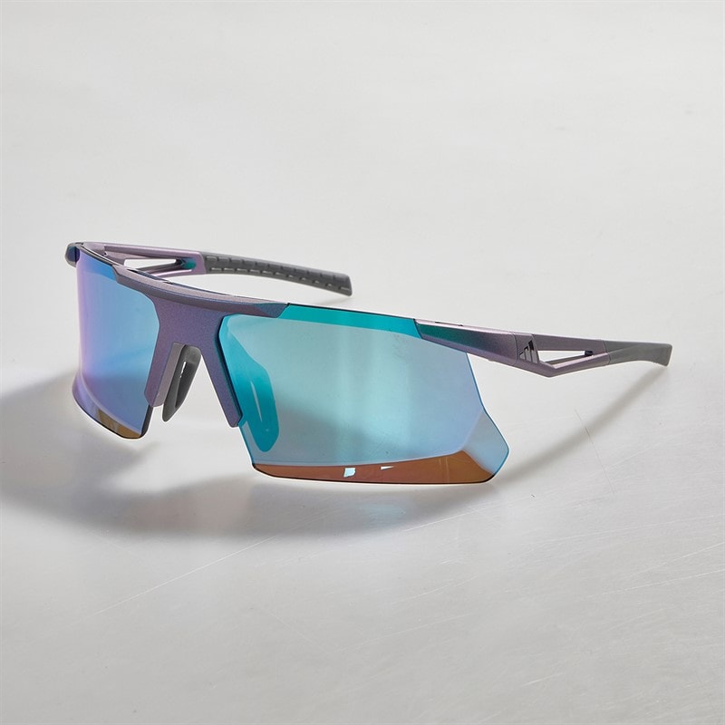 adidas SP0119 Dunamis Sport Sunglasses Light Blue/Bright Green/Bright Green - Image 1