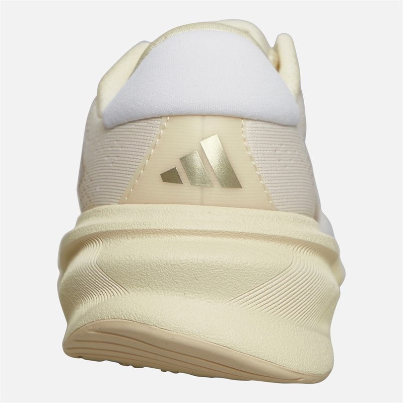 adidas Womens Supernova Stride 2 Neutral Running Shoes Wonder White/Cyber Metallic/Warm Sand Stone - Image 3