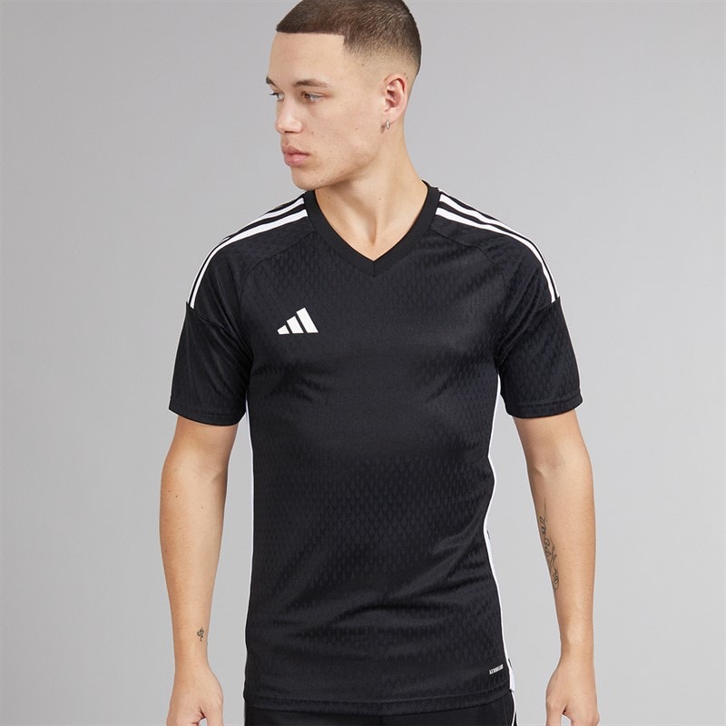 adidas Mens Tiro 23 Competition Jersey Black/White - Image 1