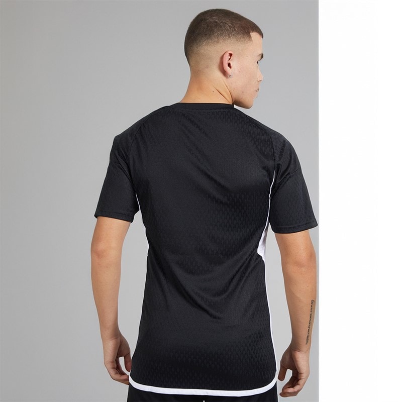 adidas Mens Tiro 23 Competition Jersey Black/White - Image 2