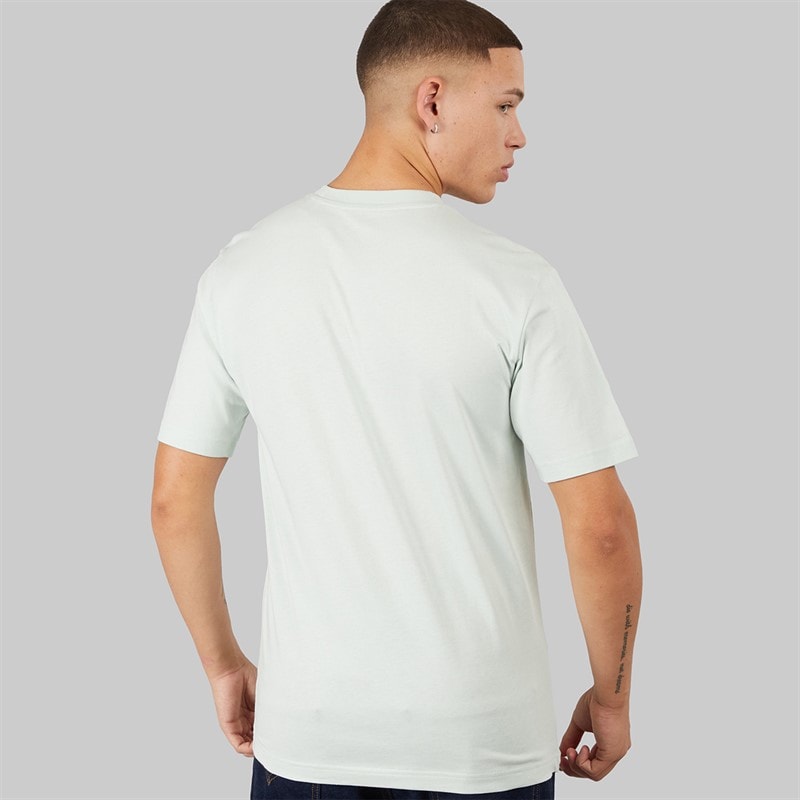 adidas Mens Positivity Shapes Graphic T-Shirt Linen Green - Image 2