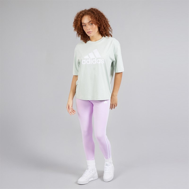 adidas Womens Future Icons 3-Stripes Leggings Ice Lavender - Image 4