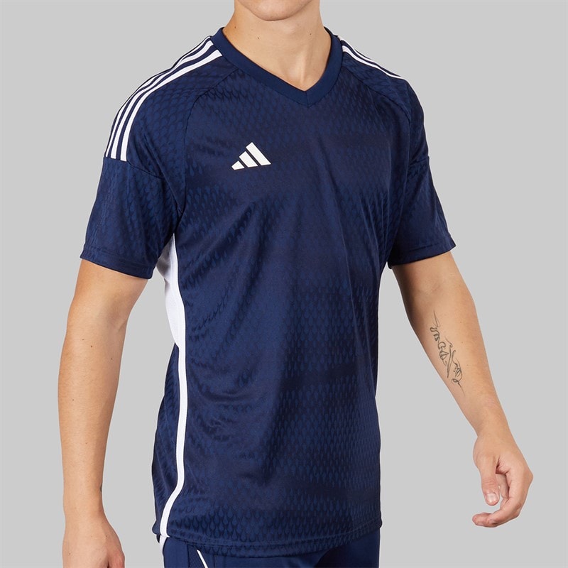 adidas Mens Tiro 23 Competition Jersey Team Navy Blue 2/White - Image 5