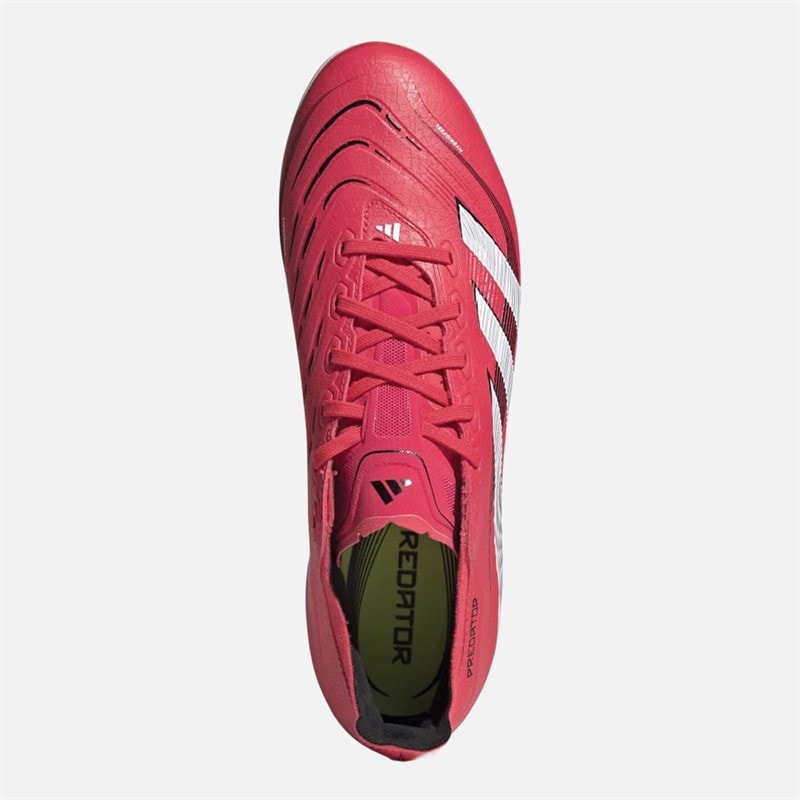 adidas Mens Predator League Pure Victory Pack 2G/3G AG Artificial Ground Football Boots Lucid Red/Cloud White/Core Black - Image 4