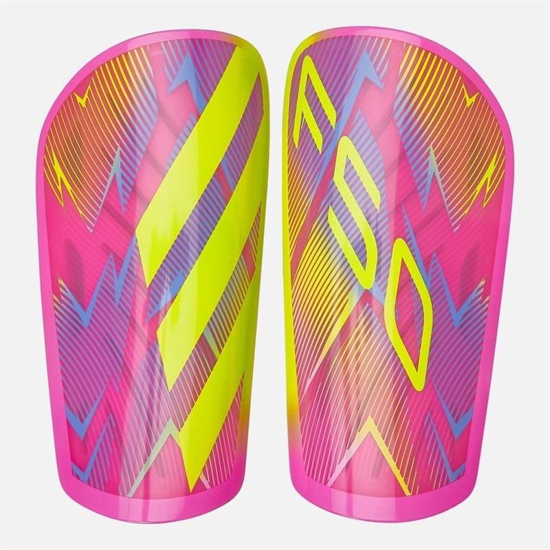 adidas Tiro League Shin Guards Lucid Lemon/Blue Fusion - Image 4