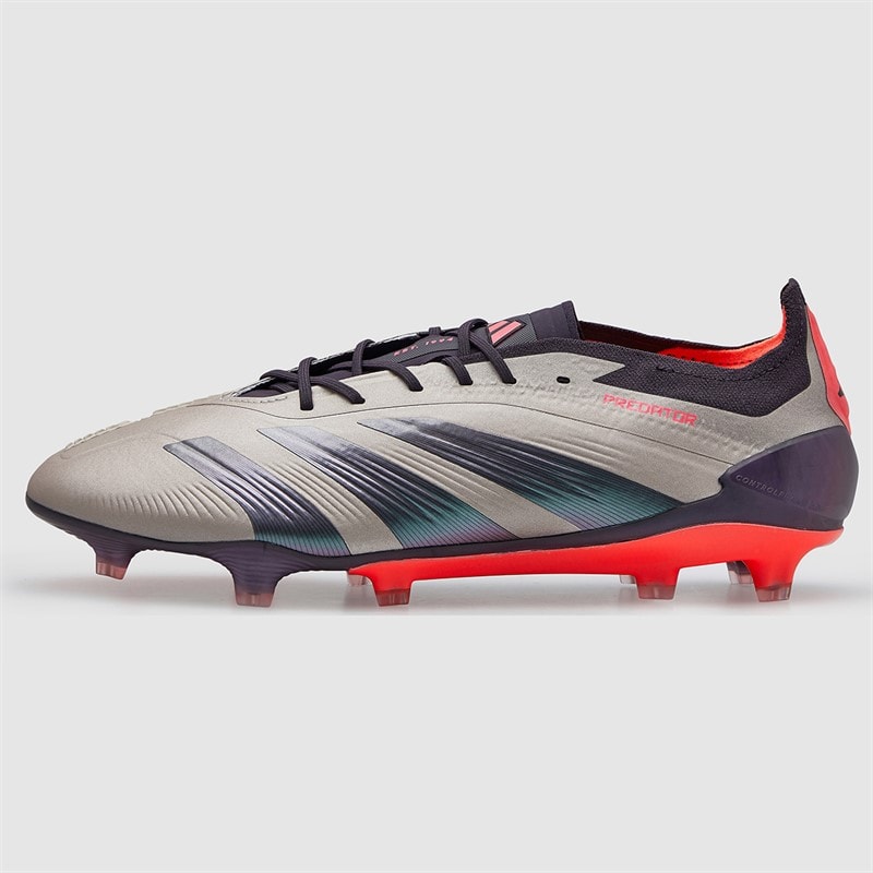 adidas Predator Elite Vivid Horizon Pack FG Firm Ground Football Boots Platin Metallic/Aurora Black/Carbon - Image 2