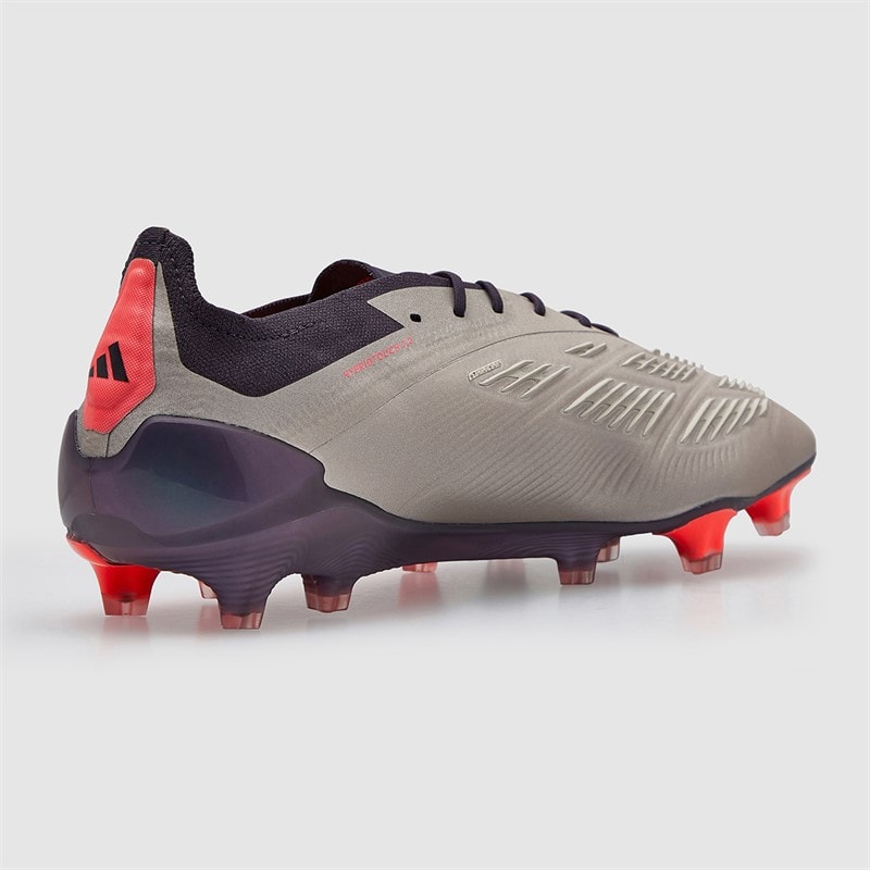adidas Predator Elite Vivid Horizon Pack FG Firm Ground Football Boots Platin Metallic/Aurora Black/Carbon - Image 5