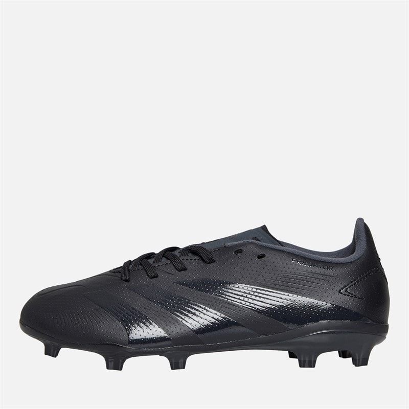 adidas Junior Predator League Base Black Pack FG Firm Ground Football Boots Core Black/Carbon/Core Black - Image 1